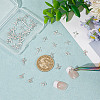 GOMAKERER 48Pcs 6 Styles Alloy Rhinestone Cabochons MRMJ-GO0001-02-3