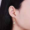 SHEGRACE Brass Gold Plated Dangle Earrings JE99C-4