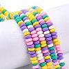 Handmade Polymer Clay Beads Strands CLAY-N008-008L-1