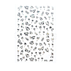 Laser Hot Stamping Nail Art Stickers Decals MRMJ-R088-33-R083-01-1