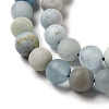Natural Aquamarine Beads Strands G-I349-01C-3