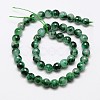 Natural Malaysia Jade Bead Strands G-M102-4mm-03-2