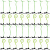 CRASPIRE 32Pcs 2 Style Bean Sprout Plastic Alligator Hair Clips PHAR-CP0001-19-1