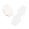 White Necklace Jewellery Displays Cards X-NDIS-ZX002-2