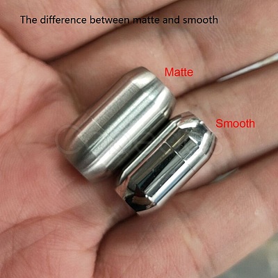 Tarnish Resistant Matte 304 Stainless Steel Barrel Magnetic Clasps with Glue-in Ends STAS-E089-06D-1