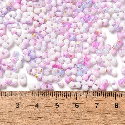 Baking Paint Glass Seed Beads SEED-F005-01A-05-1