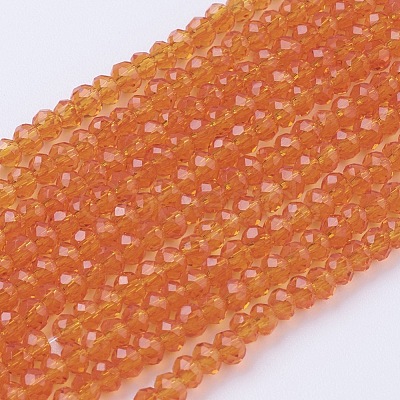 Glass Beads Strands GLAA-G045-B-1