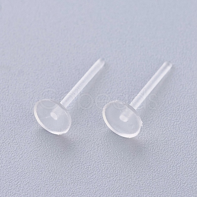 Plastic Stud Earring Findings KY-G006-03-5m-1