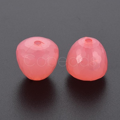 Transparent Acrylic Beads MACR-S373-10E-03-1