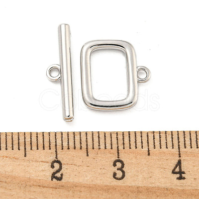 Brass Toggle Clasps KK-A223-19P-1