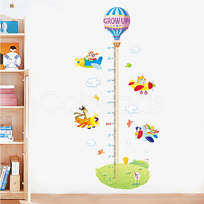 PVC Height Growth Chart Wall Sticker DIY-WH0232-034-1