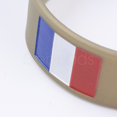 Silicone Wristbands Bracelets X-BJEW-K168-01A-1