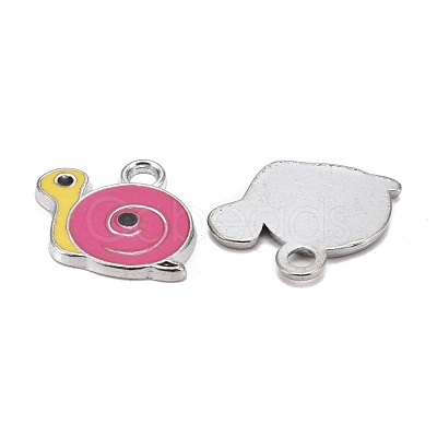 Alloy Enamel Pendants EAP069Y-1