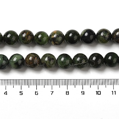 Natural Chrysoprase Beads Strands G-H298-A09-04-1