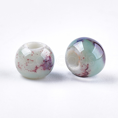 Handmade Porcelain Beads PORC-S498-19B-09-1