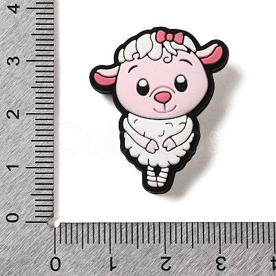 Cartoon Animal Silicone Beads SIL-S007-01E-1