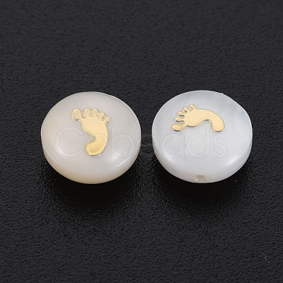 Natural Freshwater Shell Beads SHEL-S278-054-1