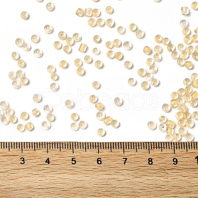 8/0 Transparent Glass Seed Beads SEED-F003-03B-14-1