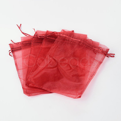 Organza Gift Bags with Drawstring OP-R016-17x23cm-03-1