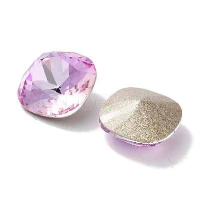 Glass Rhinestone Cabochons RGLA-G020-03D-D123-1