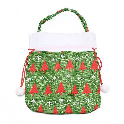 Christmas Cloth Candy Bags Decorations X-ABAG-I003-05A-1