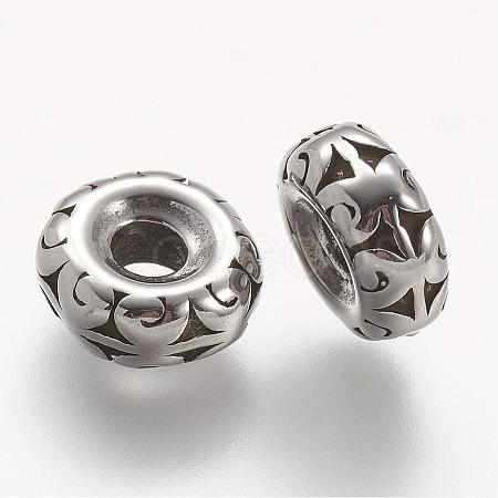 304 Stainless Steel Beads STAS-A032-040AS-1