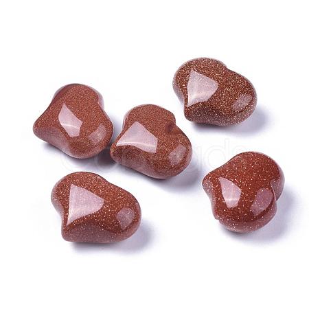 Synthetic Goldstone Beads G-F659-A38-1