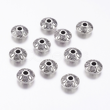 Tibetan Style Alloy Spacer Beads LF10978Y-NF-1