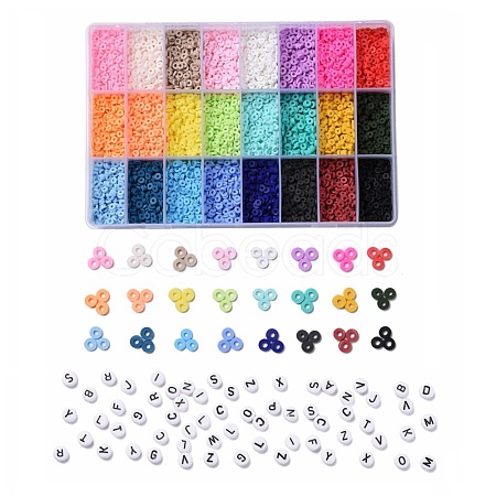 DIY Beads Jewelry Kits DIY-JQ0001-06-4mm-1