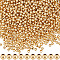 CREATCABIN 2000Pcs 304 Stainless Steel Beads, Round, Golden, 2x2mm, Hole: 0.8mm