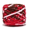 Soft Crocheting Polyester Yarn, Thick Knitting Yarn for Scarf, Bag, Cushion Making, Segment Dyed, Crimson, 7mm, about 43.74 Yards(40m)/Skein