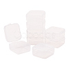 Transparent Plastic Bead Containers CON-YW0001-04-4