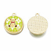 Resin Pendants PALLOY-N161-003-NR-3