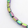 Electroplate Non-magnetic Synthetic Hematite Beads Strands G-J213D-10-1
