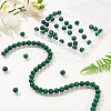 Olycraft Natural Ruby in Zoisite Beads Strands G-OC0001-15-10mm-5