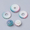 Imitation Pearl Acrylic Beads OACR-T004-10mm-03-3