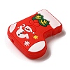 Christmas series Silicone Beads SIL-S006-01F-2