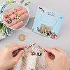 12Pcs 4 Style Alloy Enamel Dog Charms Locking Stitch Makers HJEW-PH01589-3