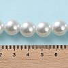 Baking Painted Pearlized Glass Pearl Round Bead Strands X-HY-Q003-12mm-01-5