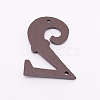 Iron Home Address Number AJEW-WH0018-93B-2