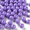 Opaque Acrylic Beads X-MACR-S370-C8mm-A32-1