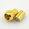Brass Magnetic Clasps X-KK-G230-2mm-M-3