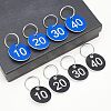 Olycraft Number Tag Set DIY-OC0007-34-4