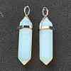 Opalite Pointed Pendants X-G-M378-01P-A24-2