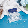 SUNNYCLUE 150Pcs 3 Style Plastic Clip-on Earring Findings KY-SC0001-72-6