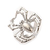 Alloy Spider Adjustable Ring for Halloween RJEW-O048-01P-4