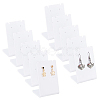 PandaHall Elite 10Pcs Acrylic Earring Stands Displays EDIS-PH0001-16-1