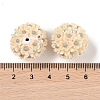 Handmade Polymer Clay Rhinestone Beads CLAY-H003-03D-3