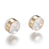 Brass Rings Silicone Ear Nuts SIL-N003-03LG-3