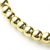 Flat Round Drawbench Acrylic Beads Stretch Bracelets BJEW-JB06677-7